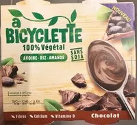 Amount of sugar in A bicyclette 100% vegetal chocolat
