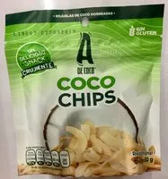 Amount of sugar in Coco chips A de Coco