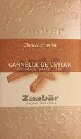 Sugar and nutrients in Zaabar