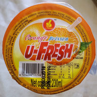 Sugar and nutrients in U-fresh