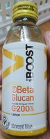 Sugar and nutrients in V-boost