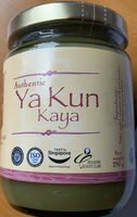 Sugar and nutrients in Ya-kun-kaya-toast