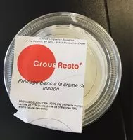 Cantidad de azúcar en Fromage blanc à la creme de marron