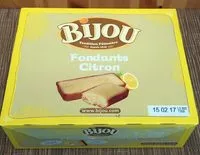 Amount of sugar in Fondants Citron