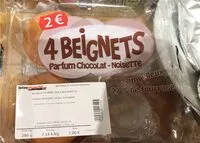 Suhkru kogus sees Beignets fourres au chocolat