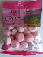 चीनी की मात्रा Fruit Crumbles