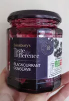 Количество сахара в blackcurrant conserve