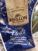 Cantidad de azúcar en papillotte lait etoile