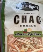 İçindeki şeker miktarı Vegan Chao Shreds