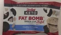 Zuckermenge drin Cookies and creme fat bomb