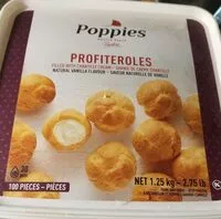 Sucre et nutriments contenus dans Poppies master baker