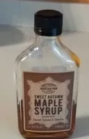 Zuckermenge drin Sweet autumn MAPLE SYRUP