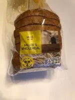 İçindeki şeker miktarı Miller’s Wholemeal