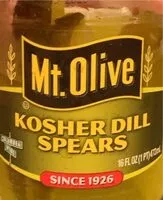 Suhkru kogus sees Kosher Dill Spears