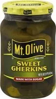 Количество сахара в Sweet Gherkins