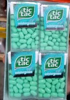Количество сахара в Tic tac wintergreen packs