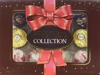 Количество сахара в Ferrero collection fine assorted confections and chocolates