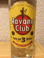 Zuckermenge drin Havanna Club 3 Jahre