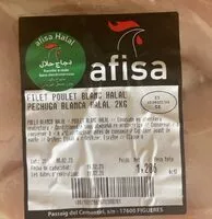 Sokerin määrä sisällä Filet Poulet Blanc Halal