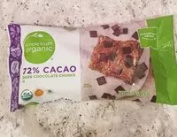 Amount of sugar in Dark chocolate chunks