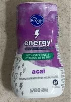 入っている砂糖の量 Acai energy liquid enhancer