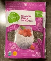 Quantité de sucre dans Black chia seeds
