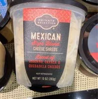 Amount of sugar in Mexican Style Blend Cheese Series