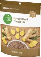 Zuckermenge drin Crystalized ginger