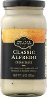 Suhkru kogus sees Classic alfredo cream sauce