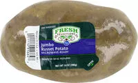 Suhkru kogus sees Microwave-ready jumbo russet potatoe