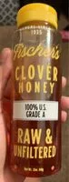 Sokerin määrä sisällä Clover honey raw and unfiltered
