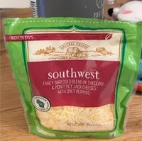 Cantidad de azúcar en Southwest Shredded Cheese