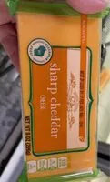 Cantidad de azúcar en Sharp cheddar cheese
