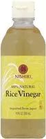 Amount of sugar in Rice vinegar natural