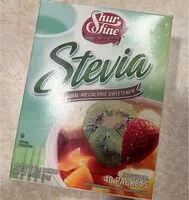 Jumlah gula yang masuk Shur fine stevia