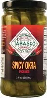 चीनी की मात्रा Tabasco spicy pickled okra