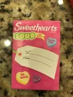 中的糖分和营养成分 Sweethearts