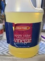 Suhkru kogus sees Apple cider vinegar