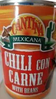 İçindeki şeker miktarı Chili con carne