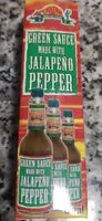 İçindeki şeker miktarı Green sauce