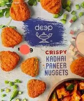 Zuckermenge drin Crispy Kadhai Paneer Nuggets