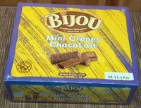 Amount of sugar in Mini Crêpes ChocoLait