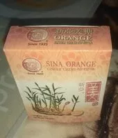 Azúcar y nutrientes en Sina ginger chews