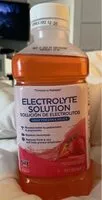 入っている砂糖の量 Electrolyte Solution
