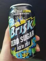 Jumlah gula yang masuk Brisk (Iced Tea) Zero