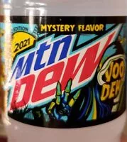 Cantidad de azúcar en Mtn Dew VooDew 2021