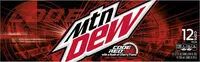 Jumlah gula yang masuk Mountain dew code red soda