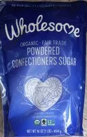 Amount of sugar in Organic Powdered Confectioners Sugar