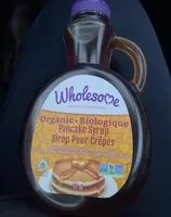 Amount of sugar in Organic pancake syrup