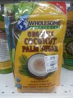 Amount of sugar in Organic Coconut Palm Sugar